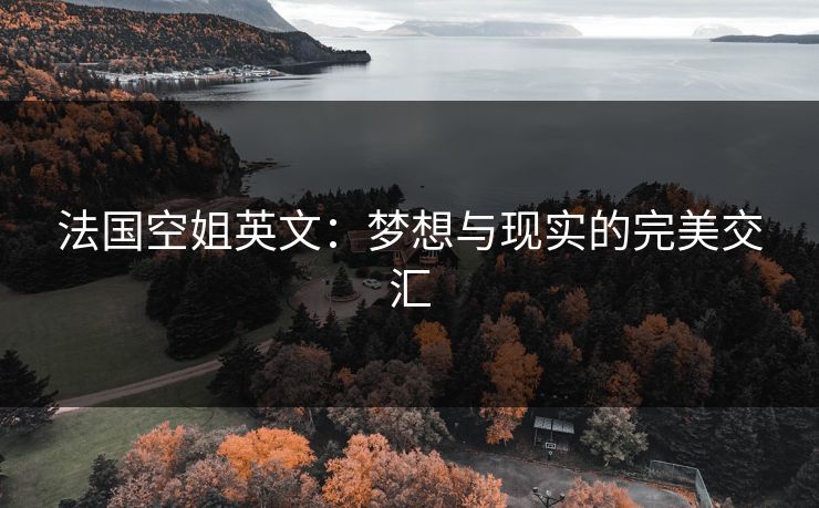 法国空姐英文：梦想与现实的完美交汇